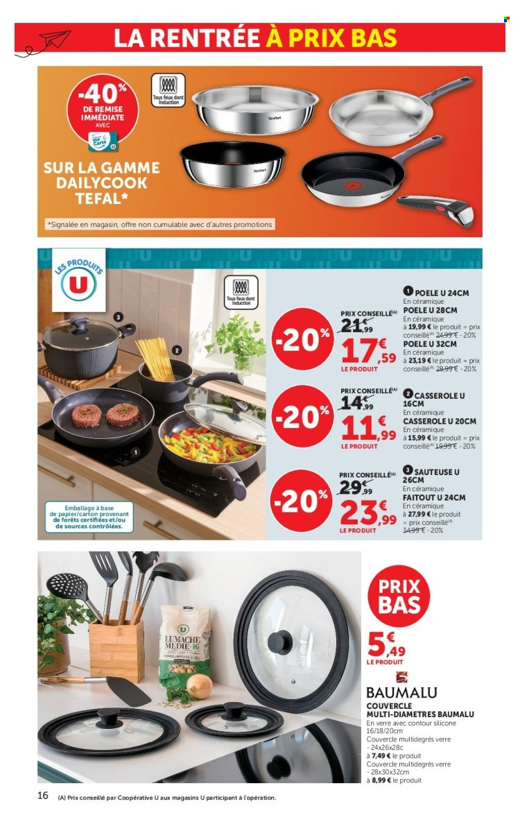 Catalogue SUPER U - 18/08/2026 - 06/09/2026. Page 16