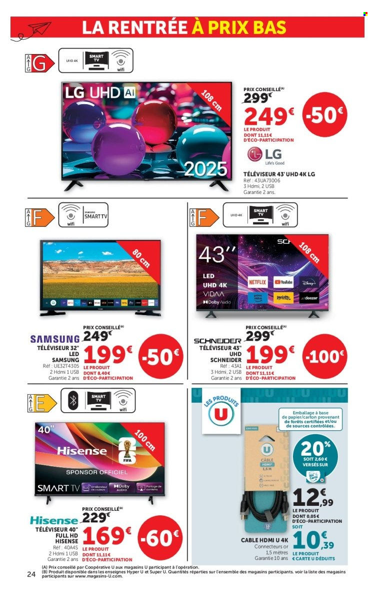 Catalogue SUPER U - 18/08/2026 - 06/09/2026. Page 24