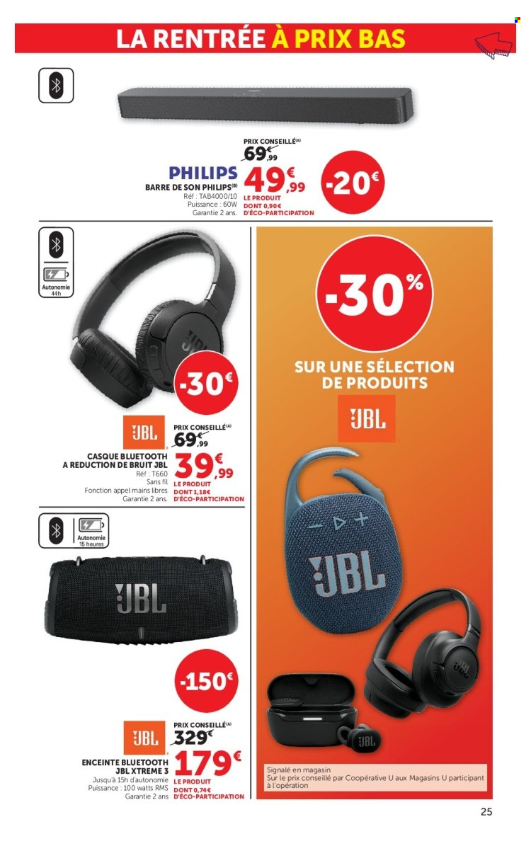 Catalogue SUPER U - 18/08/2026 - 06/09/2026. Page 25