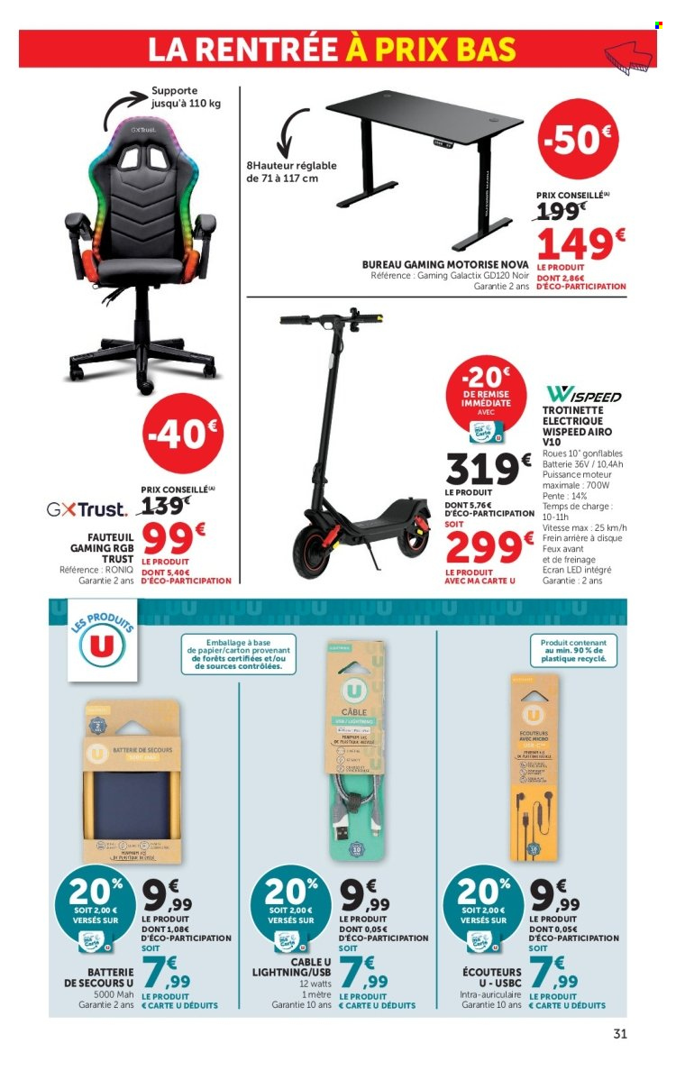 Catalogue SUPER U - 18/08/2026 - 06/09/2026. Page 31