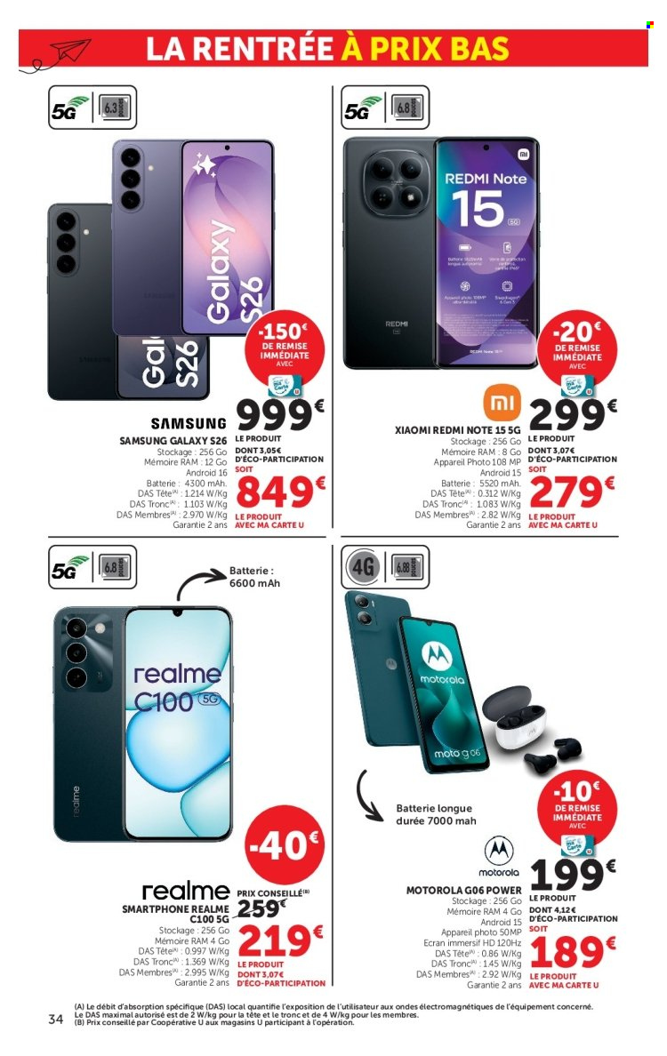 Catalogue SUPER U - 18/08/2026 - 06/09/2026. Page 34