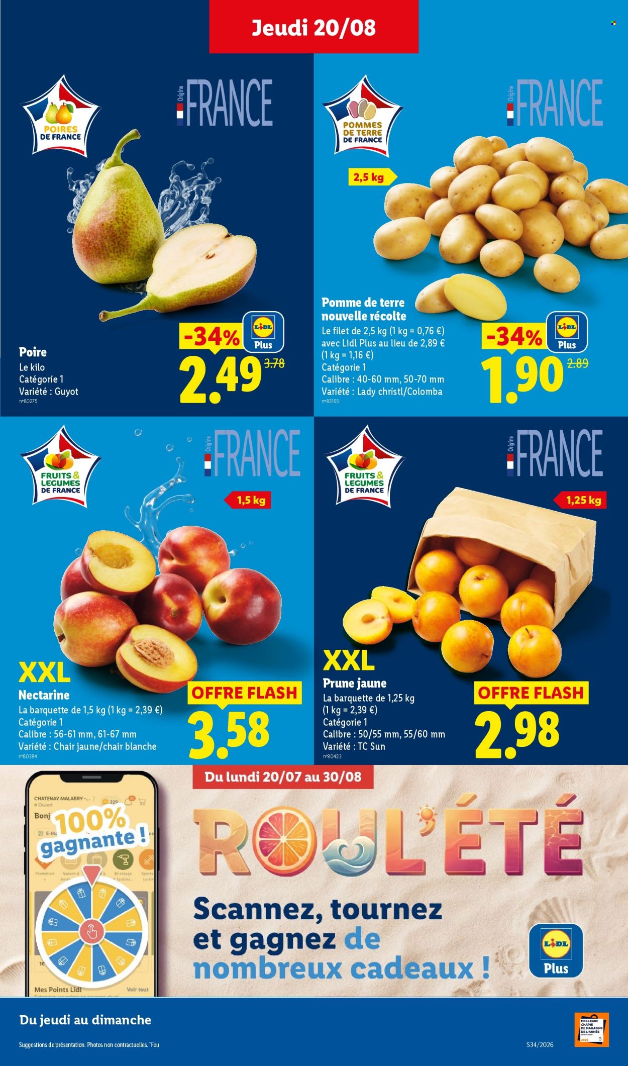 Catalogue Lidl - 20/08/2026 - 26/08/2026. Page 3