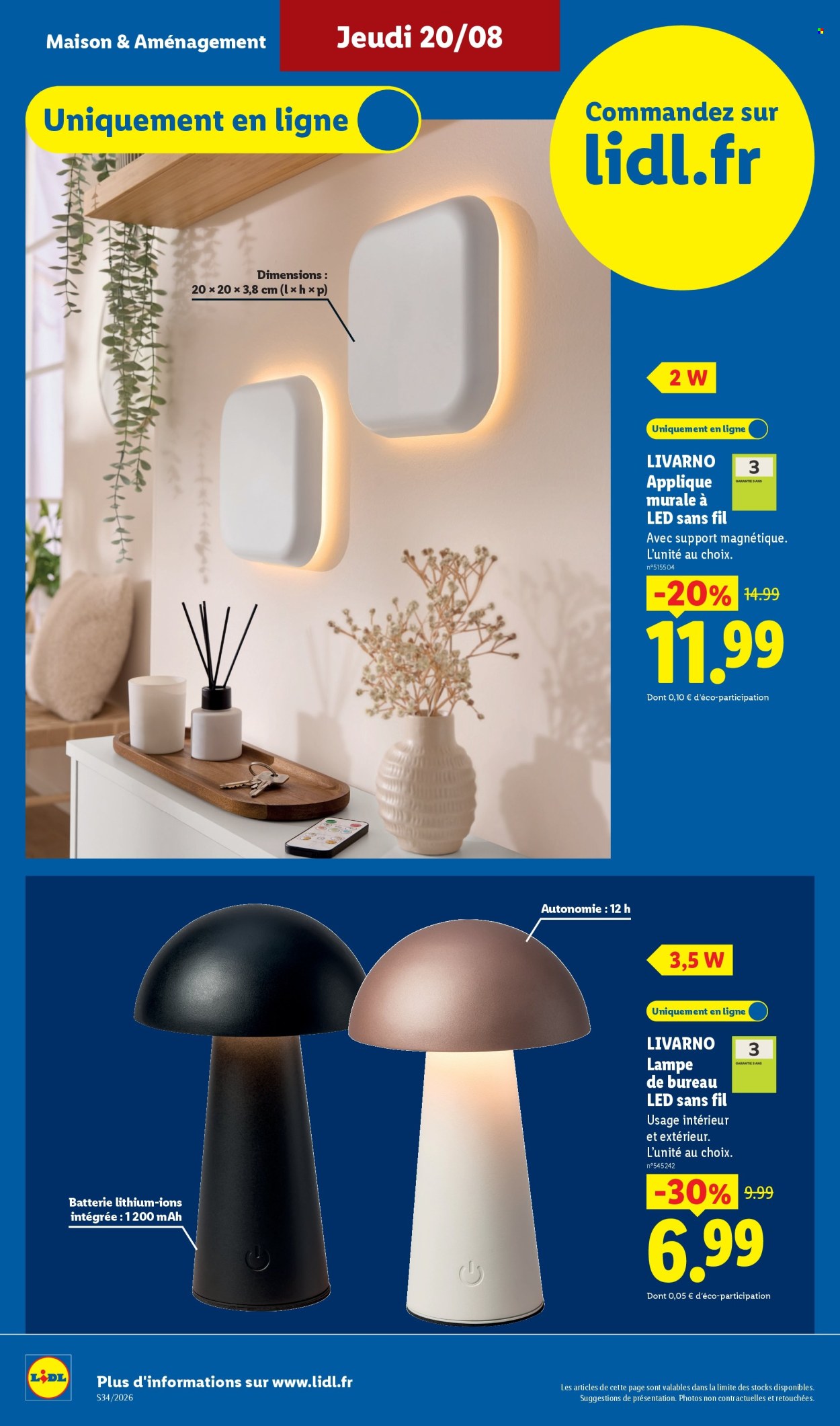 Catalogue Lidl - 20/08/2026 - 26/08/2026. Page 6