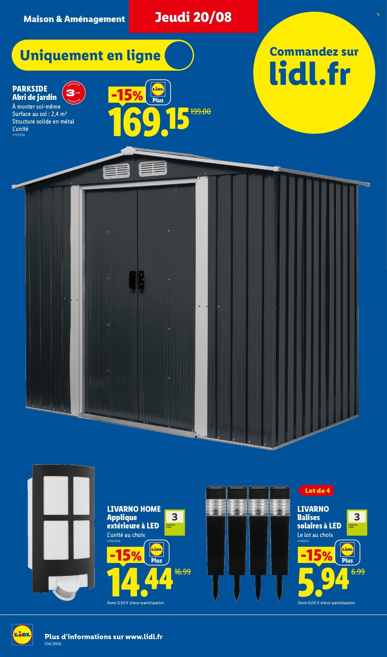 Catalogue Lidl - 20/08/2026 - 26/08/2026. Page 40
