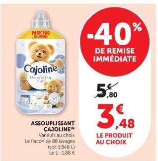 Assouplissant Cajoline