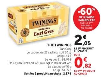 THE TWININGS Earl Grey