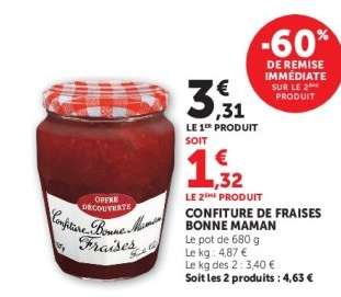 Confiture De Fraises Bonne Maman