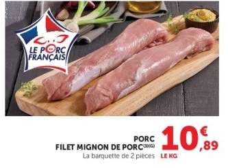FILET MIGNON DE PORC