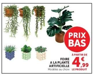 Foire à la plante artificielle