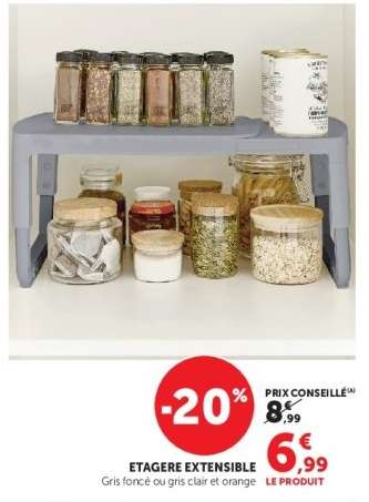 ETAGERE EXTENSIBLE