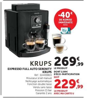 KRUPS Expresso Full Auto Serenity