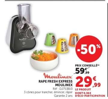 Moulinex RAPE FRESH EXPRESS