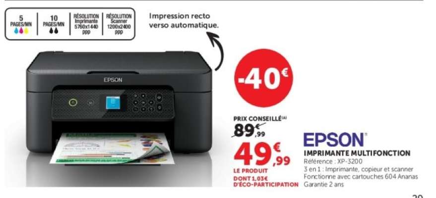 Epson Imprimante Multifonction