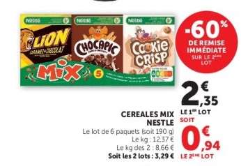 Céréales Mix Nestlé