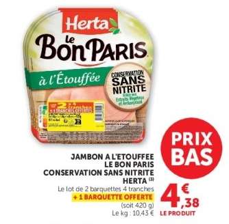 Jambon à l'étouffée Le Bon Paris