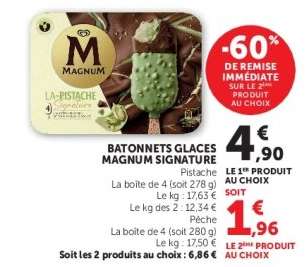 BATONNETS GLACES MAGNUM SIGNATURE