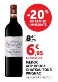 MEDOC AOP ROUGE CHATEAU TOUR PRIGNAC