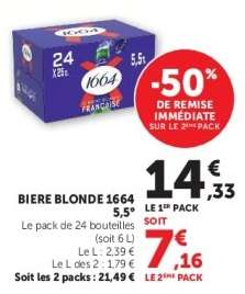 Bière Blonde 1664