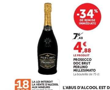 PROSECCO DOC BRUT PERLINO MILLESIMATO