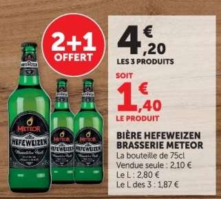 Bière Hefeweizen BRASSERIE METEOR