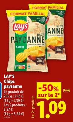 LAY'S Chips Paysanne