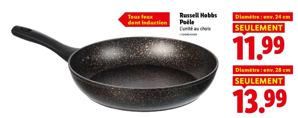 Russell Hobbs Poêle (24 cm)