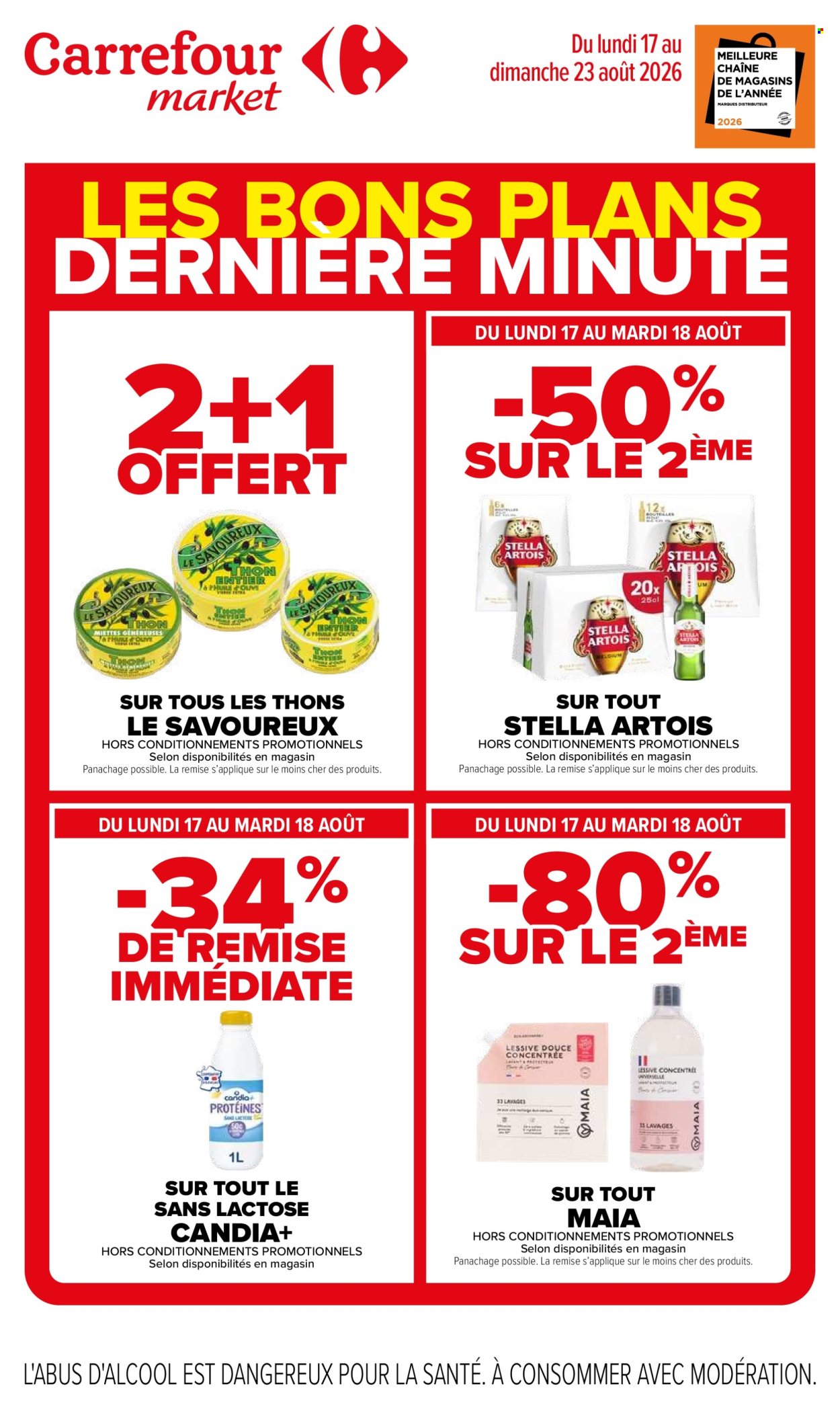Catalogue Carrefour Market - 17/08/2026 - 23/08/2026. Page 1