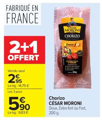 Chorizo César Moroni