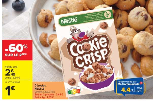 CÉRÉALES “NESTLÉ”