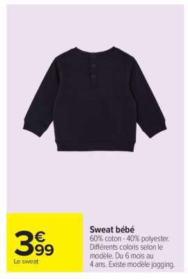 Sweat Bébé