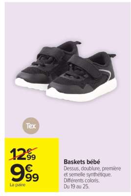Baskets bébé