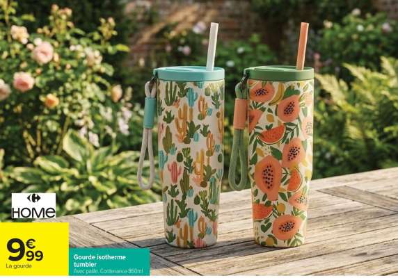 Gourde isotherme tumbler