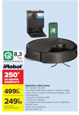 Aspirateur Robot Laveur