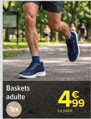 Baskets adulte