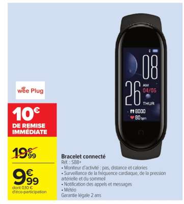 Bracelet connecté