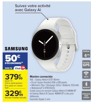 Montre connectée