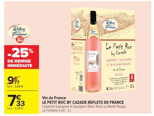 LE PETIT ROC BY CAZADE "REFLETS DE FRANCE"