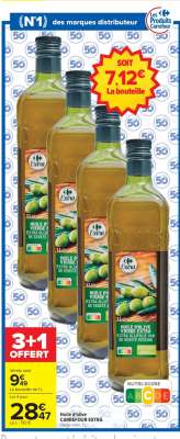 Huile d'olive CARREFOUR EXTRA