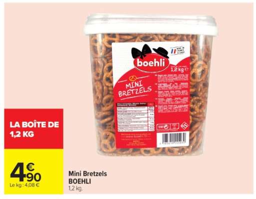 MINI BRETZELS BOEHLI