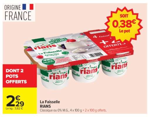 La Faisselle Rians