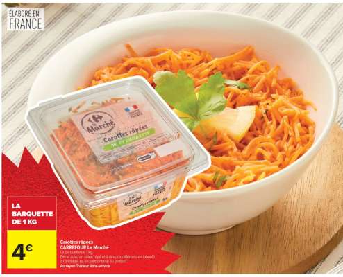 Carottes Râpées