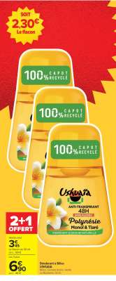USHUAÏA Déodorant à bille