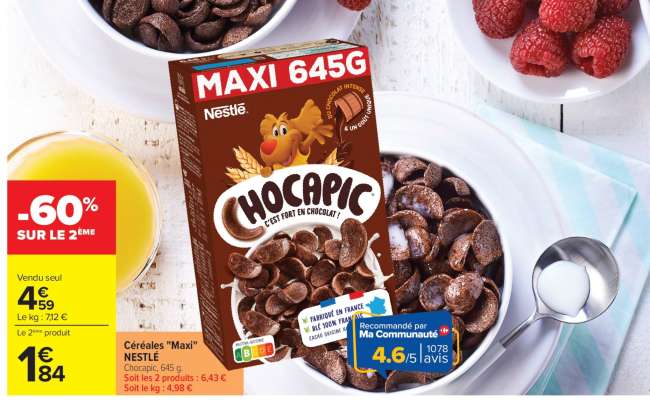 Céréales «Maxi» NESTLÉ