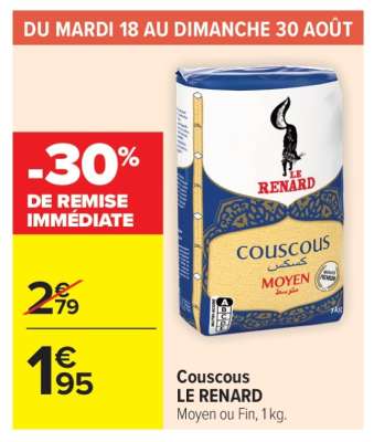 Couscous 'Le Renard'