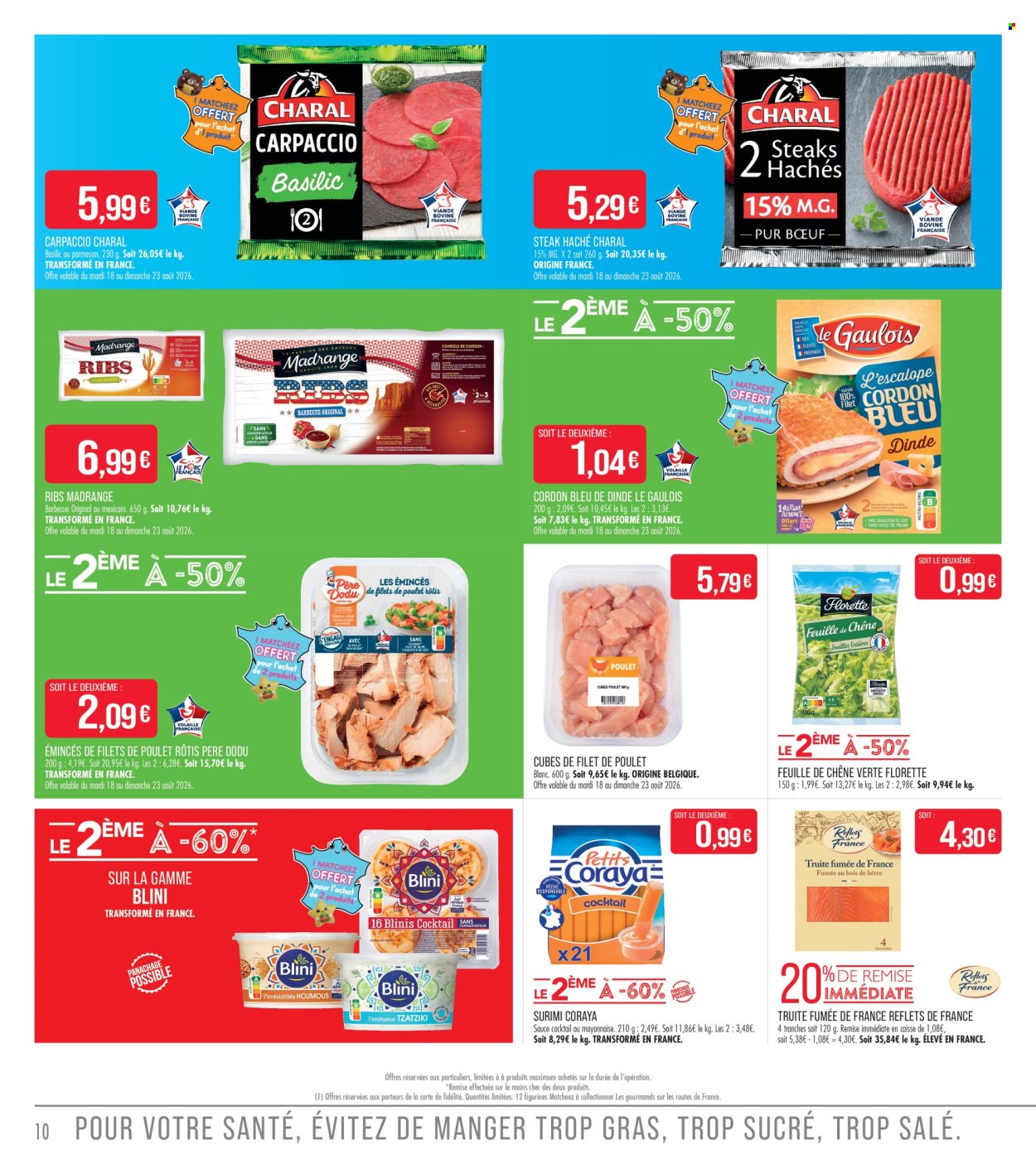 Catalogue Supermarché Match - 18/08/2026 - 30/08/2026. Page 10