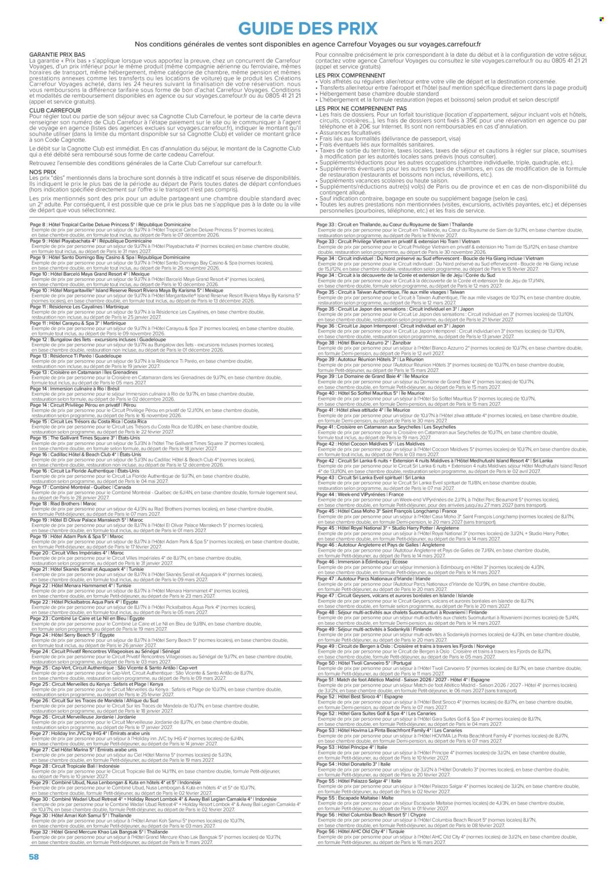 Catalogue Carrefour - 14/08/2026 - 30/10/2026. Page 58