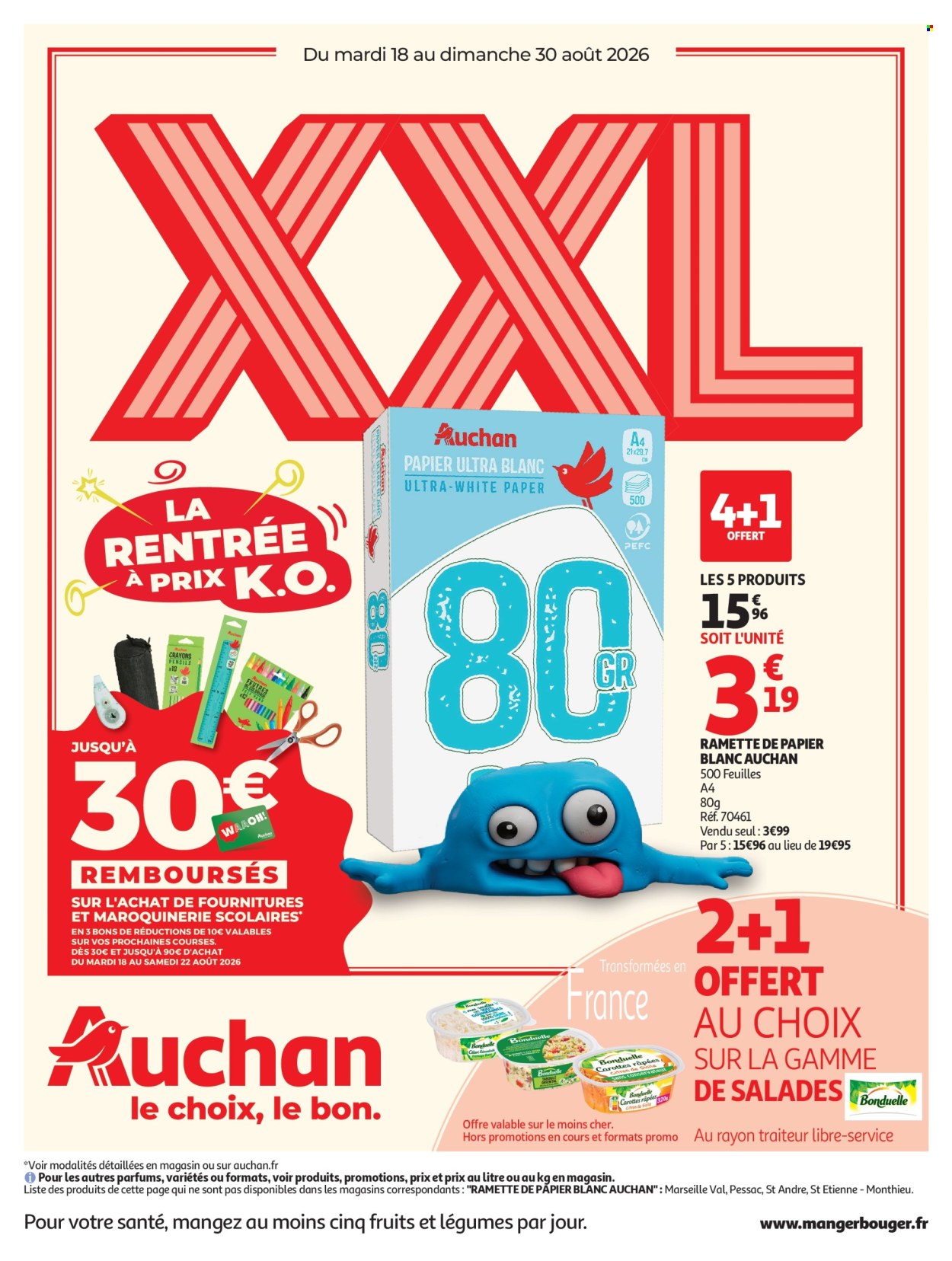 Catalogue Auchan - 18/08/2026 - 30/08/2026. Page 1