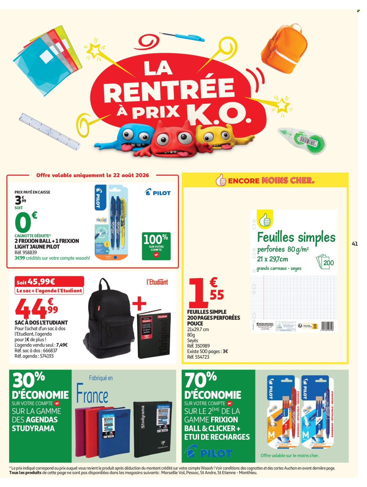 Catalogue Auchan - 18/08/2026 - 30/08/2026. Page 41