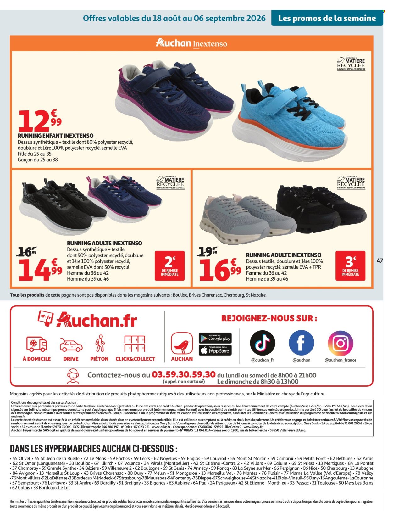 Catalogue Auchan - 18/08/2026 - 30/08/2026. Page 47