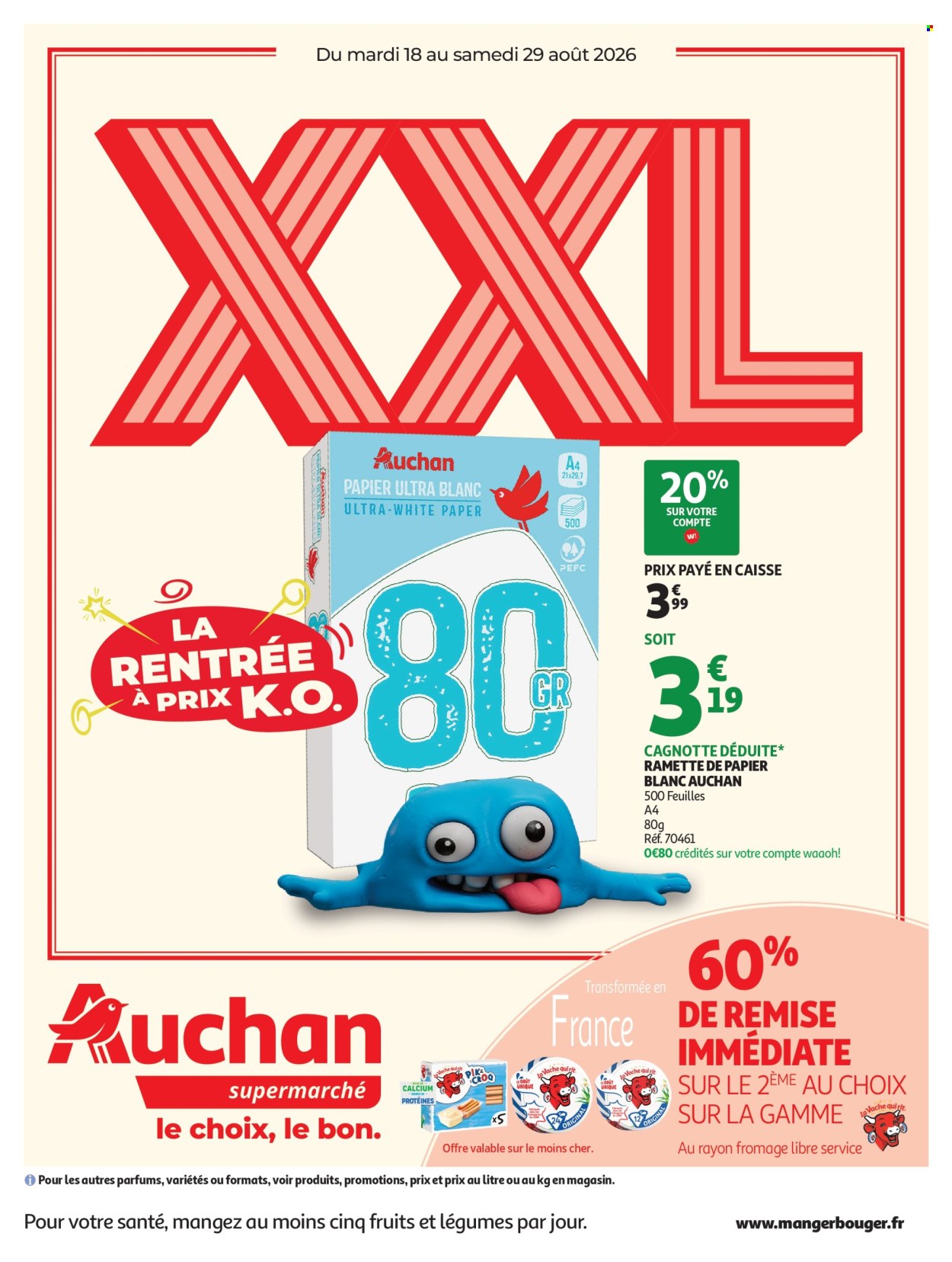 Catalogue Auchan - 18/08/2026 - 29/08/2026. Page 1